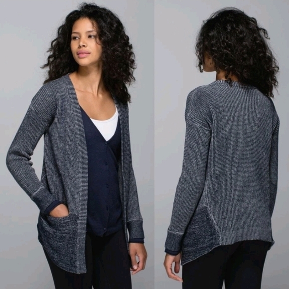 Lululemon Vestigan Heathered Inkwell Heathered Medium Grey 6 - Picture 1 of 7